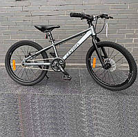 Велосипед детский двухколесный 20" дюймов DYNA T12000, серый