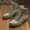 Чоловічі тактичні берці демісезонні койот, військові черевики бежеві весна осінь, армійське взуття демісезон 36-47, фото 3