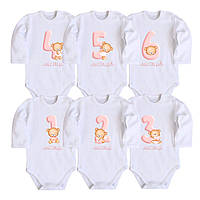 Боді з принтом на кожен місяць