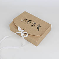 Коробка Ангел с лентой 200*145*50 мм Подарочная Крафт Коробка для романтического подарка с любовью