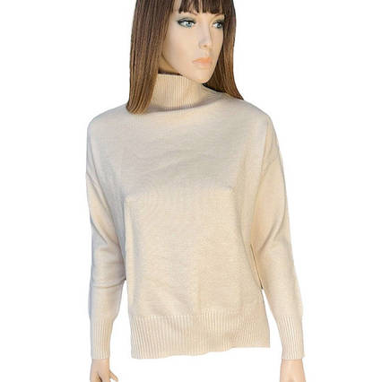 Жіночий светр Айворі JINJIAXIAN розмір М бежевий