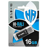 Флеш-накопитель USB Hi-Rali 16GB Rocket series Black