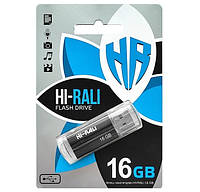 Флеш-накопитель USB Hi-Rali 16GB Corsair series Black Флешка 16 ГБ.