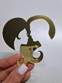 Фронтальні топери-силуети