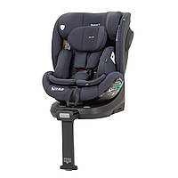 Автокрісло дитяче CARRELLO Meteorit CRL-16001 Carbon Grey i-Size 40-150см ISOFIX, поворот, опор.стійка, сіре