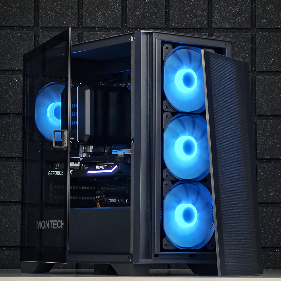 Ігровий Комп'ютер - Ryzen 5 7500F / RTX 4060 8GB "MONTECH", фото 1