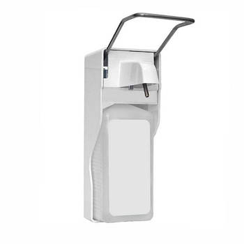 Диспенсер для мила та дез. засобів з ліктьовим приводом