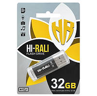 Флеш-накопитель USB Hi-Rali 32GB Rocket series Black