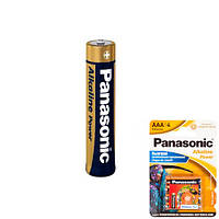 Батарейка AAA LR3 Panasonic Alkaline щелочная 1.5В d