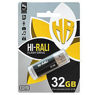 Флеш-накопитель USB Hi-Rali 32GB Corsair series Black