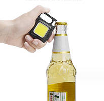 Ліхтарик акумуляторний c карабіном LED COB 500 mAh