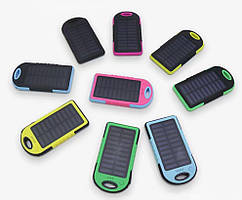 Повербанк із сонячною панеллю ємність 3000 mah