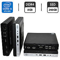 Неттоп Б-класс HP ProDesk 400 G4 Desktop Mini USFF/ Core i5-8500T/ 8 GB RAM/ 240 GB SSD/ UHD 630