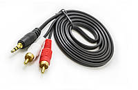 Кабель 3,5mm 2 RCA 3м JACK 2RCA