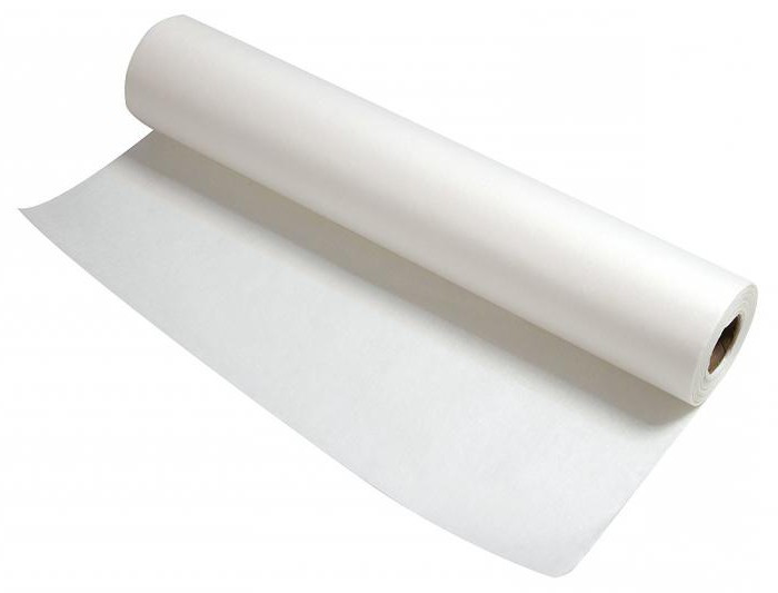 Пергамент пищевой силиконизированный белый для запекания и хранения продуктов 420 мм 40 метров - фото 1 - id-p663465747
