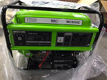 Генератор бензиновий IMC 8000E 8KVA/6,4 кВт