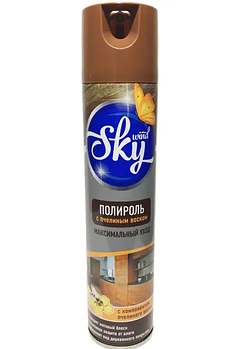 Поліроль SKY WIND з бджолиним воском "Максимальний догляд" 300мл