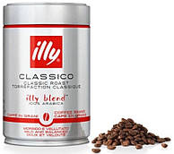 Оригінал! Кава в зернах illy Classico Espresso Medium 250г ж/б Італія (Іллі класіко середнього обжарювання)