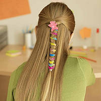 Дитяча спіральна резинка для волосся, пружинка. Ведмедик