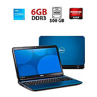 Ноутбук Б-клас Dell Inspiron 5521/ 15.6" 1366x768/ i3-3217U/ 6GB RAM/ 500GB HDD/ Radeon HD 7670M 2GB/ АКБ 0%