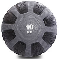 Мяч медицинский медбол резиновый 10 кг Zelart Medicine Ball FI-0898-10