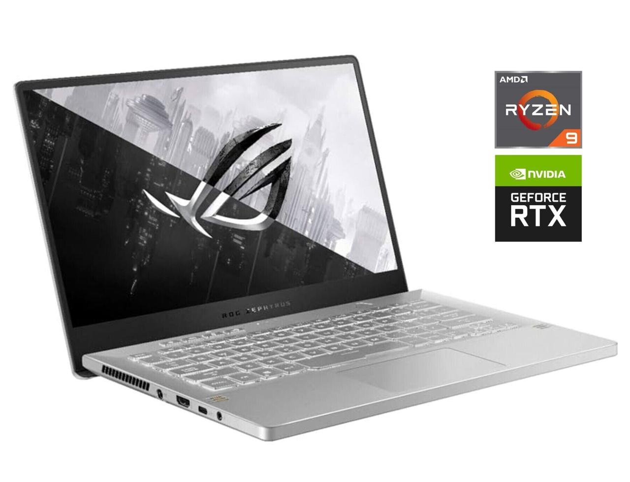 Ноутбук Б-клас Asus ROG Zephyrus G14 GA401QM/ 14" 1920x1080/ Ryzen 9 5900HS/ 16GB RAM/ 1000GB SSD/ RTX 3060 6GB