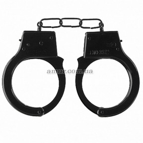 Металеві наручники Ouch Beginners Handcuffs, чорні