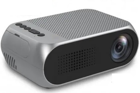 Мініпроєктор портативний мультимедійний Led Projector YG320, фото 1