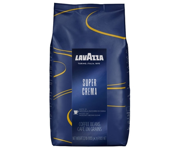 Кава в зернах Lavazza Super Crema 1кг Італія