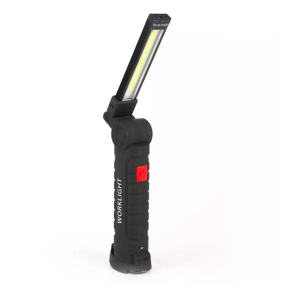 Ручний ліхтар для кемпінгу W-52-SMD COB складаний з магнітом та гаком Лучшая цена, фото 1