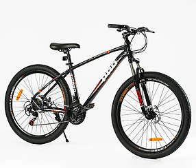 Велосипед Спортивний CORSO «HI RACE PRO» 27,5" дюймів HR-27003 рама алюмінієва 17