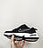 РОЗПРОДАЖ Кросівки Nike Air Monarch чорні з білою підошвою, фото 6