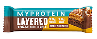 Протеїновий батончик Layered Bar MyProtein Chocolate Peanut Pretzel 60 г