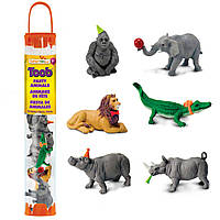 Набір фігурок тварини на вечірці В торбинці з органзи Safari Ltd 101082