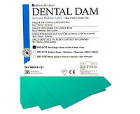 Платки для кофферда Henry Schein Dental dam (зелений середні)