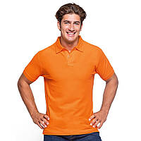 Мужская рубашка-поло JHK, POLO REGULAR MAN, оранжевая, футболка поло, размер L