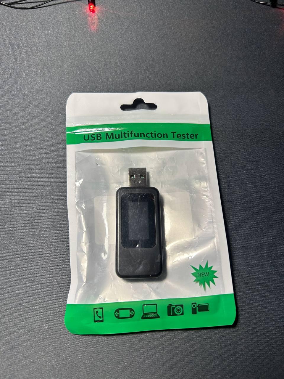 USB тестер KEWEISI KWS-MX18L (10 в 1) підтримка QC3.0