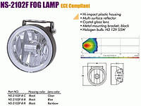 Фары SIRIUS 2102 F-B-C Taiwan (пара) d