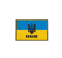 Шеврон Флаг України ПВХ жовто-блакитний ART