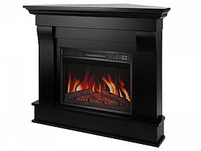 ПІдлоговий електрокамін з порталом кутовий з обігрівом ArtiFlame Albion Corner AF23S Венге (зі звуком), фото 3