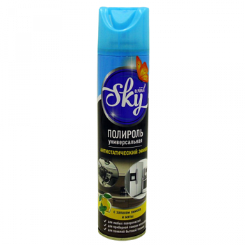 Поліроль для меблів Sky Wind антистатичний ефект 300 мл