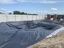 Плівка ПВХ для ставків 1 (1100 мкм).  Плівка для Штучних Водойм (ваші розміри)