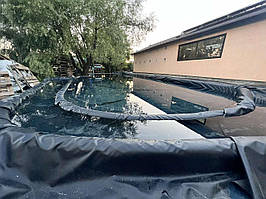 Плівка ПВХ для ставків 0,5 (650 щільність)  Плівка для Штучних Водойм (ваші розміри)