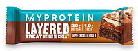 Протеїновий батончик Layered Bar MyProtein Triple Chocolate Fudge 60 г