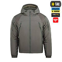 Теплая зимняя куртка М-Тас Alpha Gen.III Pro олива военная куртка до -20 градусов штурмовая куртка prp