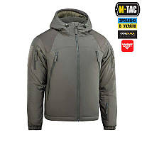 Теплая зимняя куртка М-Тас Alpha Gen.III Pro олива военная куртка до -20 градусов штурмовая куртка L prp