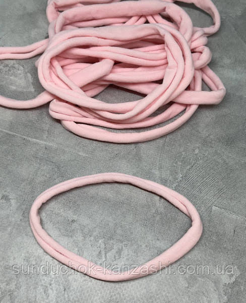 Резинка (дитяча)- One-size, колір-блідо-рожевий, шт