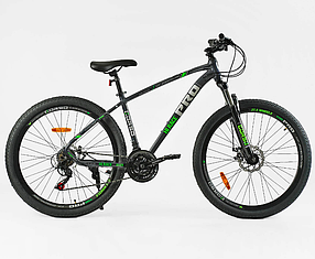 Велосипед Спортивний CORSO «HI RACE PRO» 27,5" дюймів HR-27402 рама алюмінієва 17