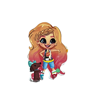 Серединка для бантиків Hairdorables, 2,9*4,4 см, шт, Різнокольоровий