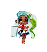 Серединка для бантиків Hairdorables, 3,5*4,8 см, шт, Різнокольоровий